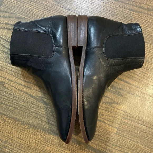 MOMA Black Leather Chelsea Boots Size 39 Made in Italy - Picture 8 of 15